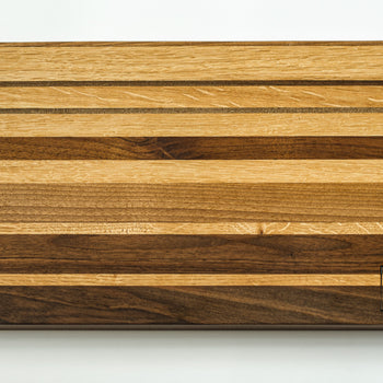 Walnut and oak board 59x29